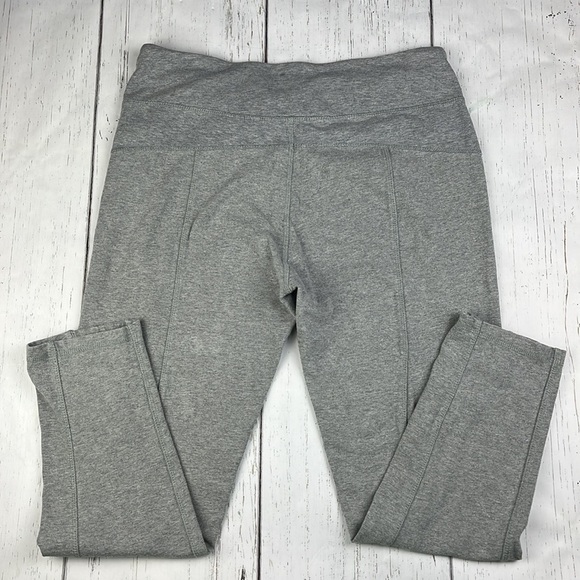 Soft Surroundings Grey Pull On Cutout Ankle Legging Pants Size M - Picture 2 of 9